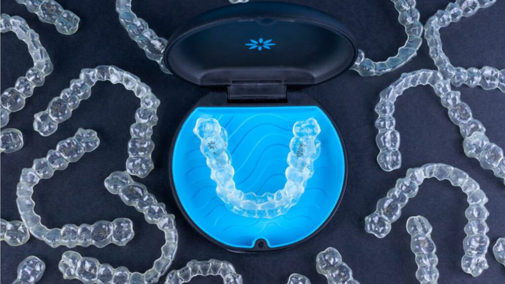 Invisalign Aligners With Case